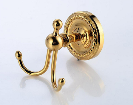 Shiny Gold Robe Hook #20240