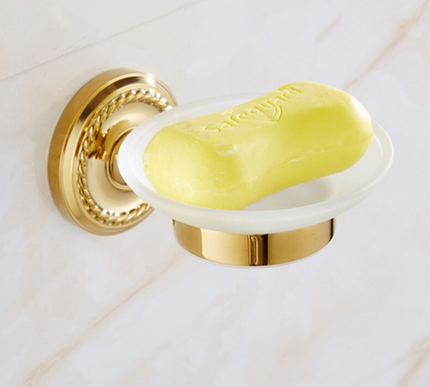 Shiny Gold Soap Holder #20243