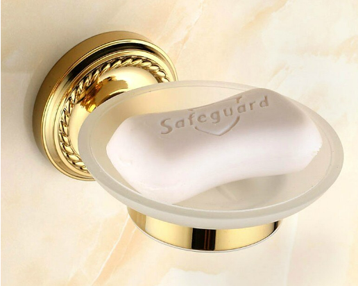 Shiny Gold Soap Holder #20243