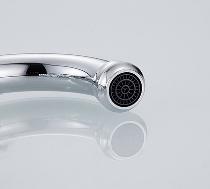 Chrome Basin Mixer Crystal #202545