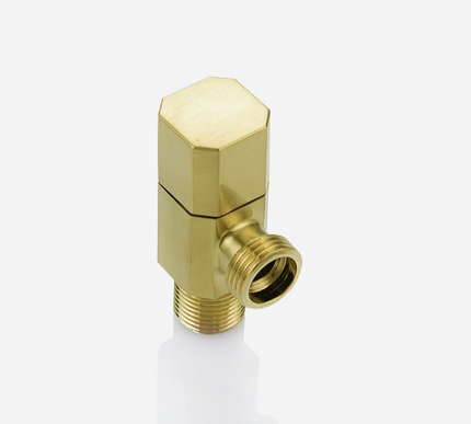 Brushed Gold  Angle Valve #20255