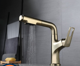 Brushed Gold Pull Out Kitchen Mixer #20227