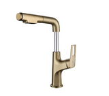 Brushed Gold Pull Out Kitchen Mixer #20227