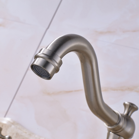 Brushed Nickel Antique 3 Hole Mixer #201730