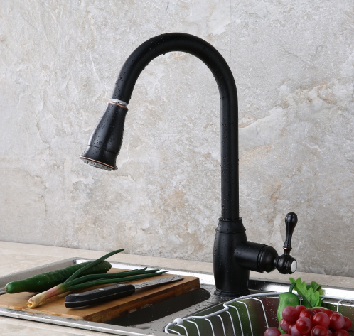Oil Rubbed Retro Victorian Kitchen Mixer #201736