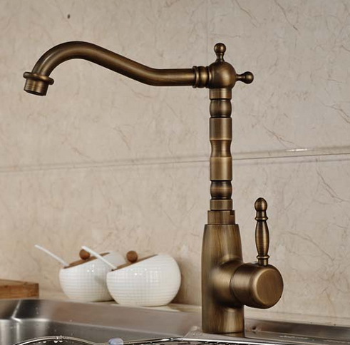 Antique Brass Single Lever Mixer #201721