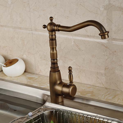 Antique Brass Single Lever Mixer #201721