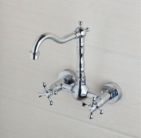 Chrome Antique Basin Mixer #201742