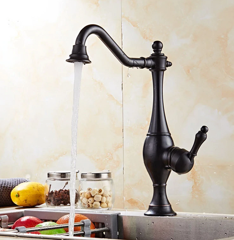 Wide Spout Genie Kitchen or Basin Mixer #201785