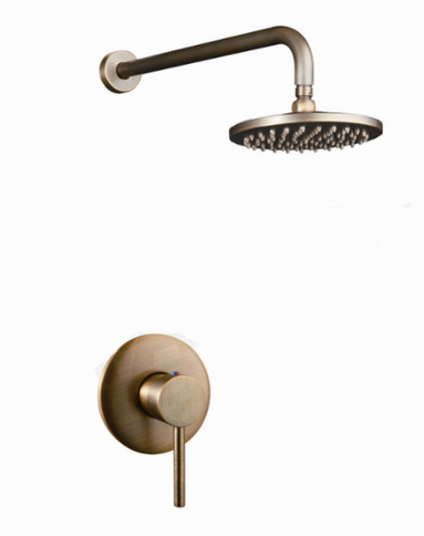 Brass Concealed Shower Unit with Single Lever Handle #20163