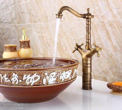 Brass Vintage Full Bathroom Set #201889