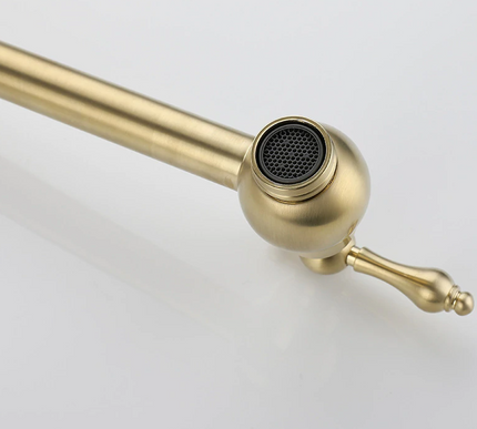 Brushed Gold Antique Pot Filler #201790
