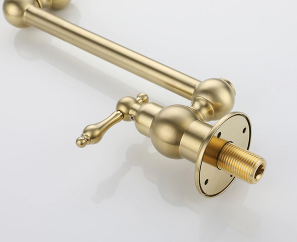 Brushed Gold Antique Pot Filler #201790