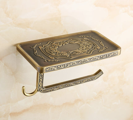 Antique Embossed Toilet Roll Holder #201810