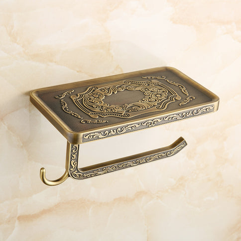 Antique Embossed Toilet Roll Holder #201810