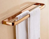 Rose Gold Modern Double Towel Rail #201915