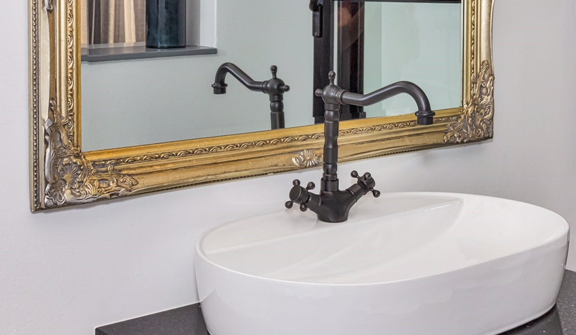 Oil Rubbed Antique Short Basin Mixer #201713