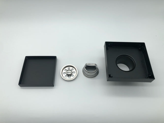 Matt Black Shower Trap #20138