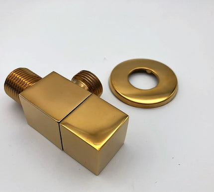 Gold Angle Valve #20127
