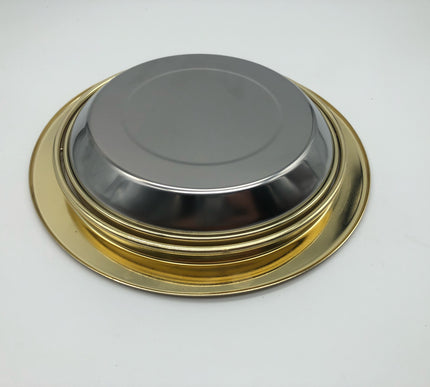 Kitchen Bin Cover Brushed Gold #20148