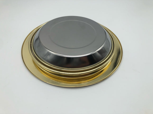 Kitchen Bin Cover Brushed Gold #20148