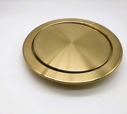 Kitchen Bin Cover Brushed Gold #20148
