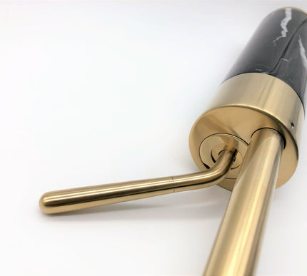 Gold Basin Mixer with Granite Base #20140