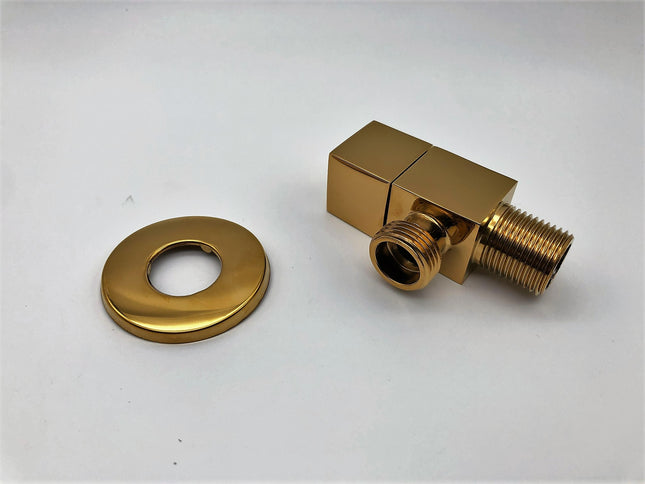 Gold Angle Valve #20127