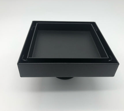Matt Black Shower Trap #20138