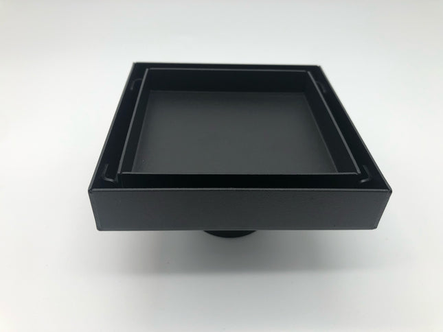 Matt Black Shower Trap #20138