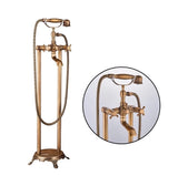 Antique Brass Freestanding Bath Mixer #201740
