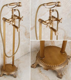 Antique Brass Freestanding Bath Mixer #201740