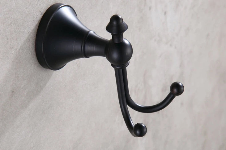 Antique Black Robe Hook #20198