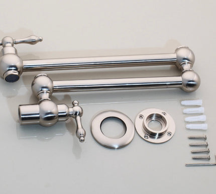 Brushed Nickel Antique Pot Filler #201772
