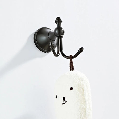 Antique Black Robe Hook #20198
