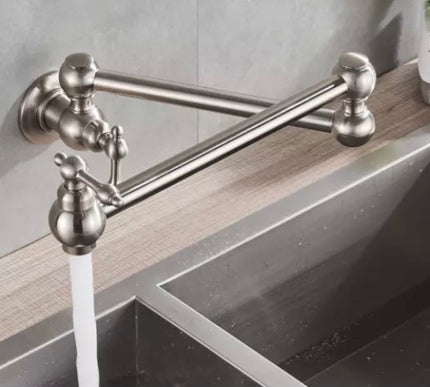 Brushed Nickel Antique Pot Filler #201772