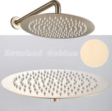 Brushed Gold Modern Concealed Shower with Hand Shower #20211