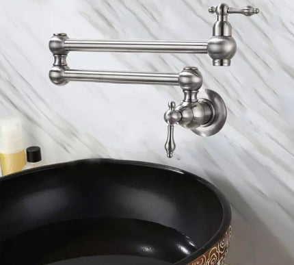 Brushed Nickel Antique Pot Filler #201772