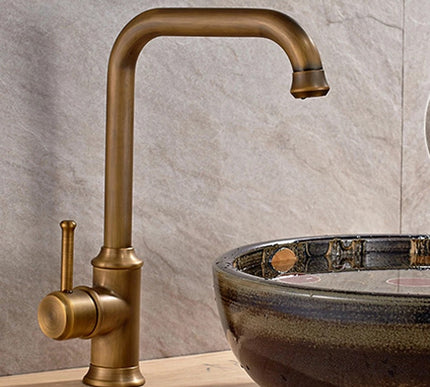 Steam Punk High Arc Kitchen Mixer #201728
