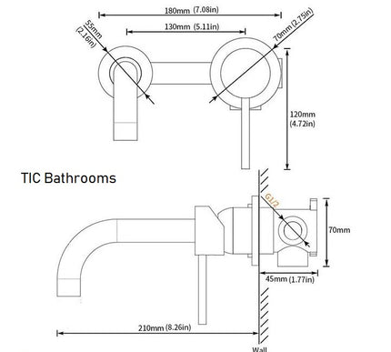 Oil Rubbed Black Modern Basin Mixer #201768