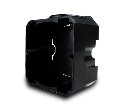 Modern White 4 Gang Black Toggle Switch