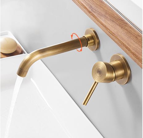Brass Modern Basin Mixer #201769
