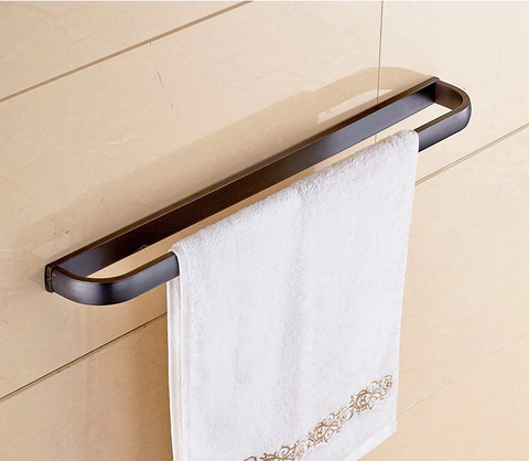 Modern Oil Rubbed Single Towel Rail #201928