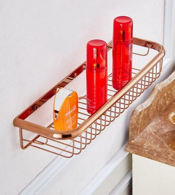 Rose Gold Modern Shower Rack #201916