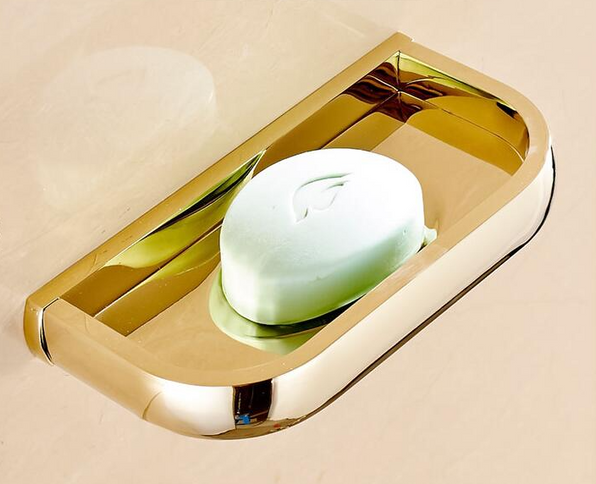 Gold Modern Soap Holder #201925