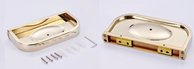 Gold Modern Soap Holder #201925