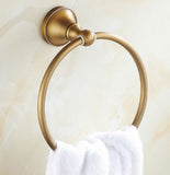 Antique Brass Towel Ring #20182