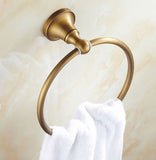 Antique Brass Towel Ring #20182