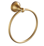 Antique Brass Towel Ring #20182